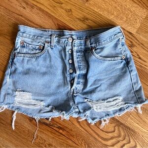 Levi's 501 Vintage Denim Shorts - 32x34